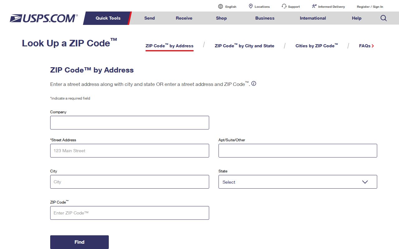 USPS ZIP Code Lookup by address for Benton County postal verification
